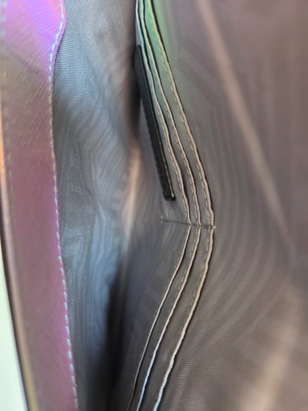 Rebecca Minkoff Leo Clutch - Iridescent White - Picture 6 of 7